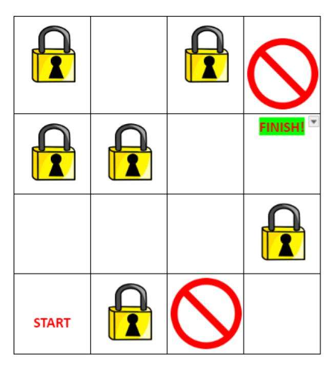 Lock puzzle-cr online puzzle