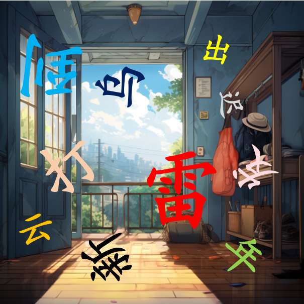 汉字拼图第四册第八课 puzzle en ligne à partir d'une photo
