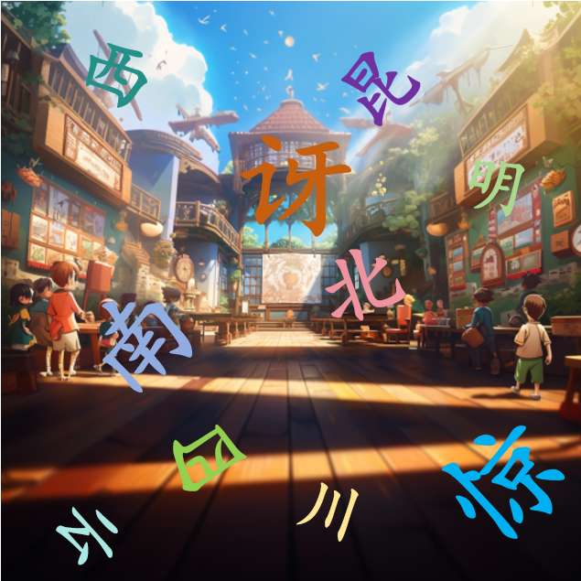 汉字拼图第六册第三 puzzle online