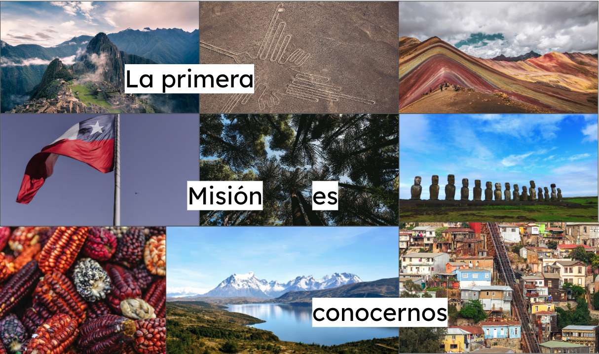 Photo of Peru and Chile online puzzle