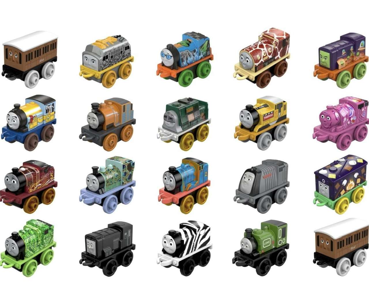 Trains for Logan online puzzle
