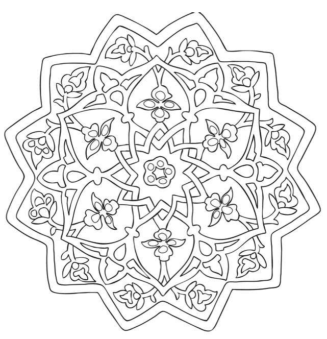 MANDALA 1 puzzle online din fotografie