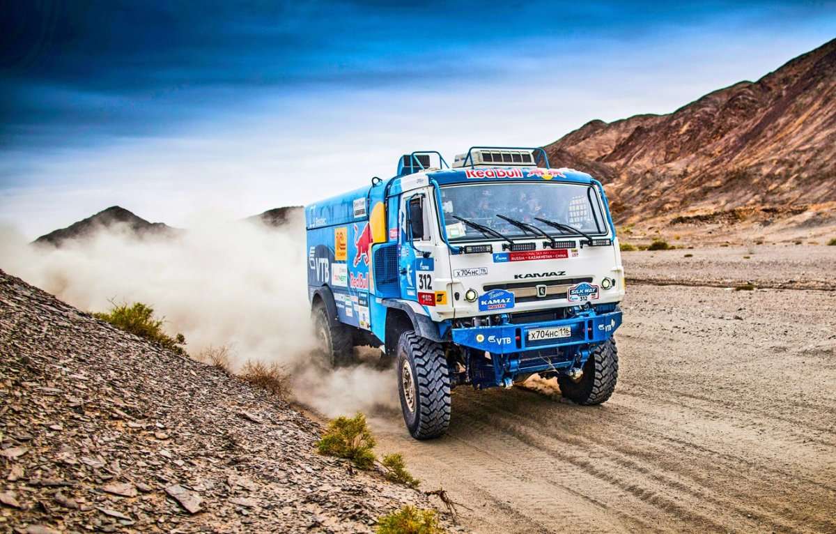 Paris Dakar Rally pussel online från foto