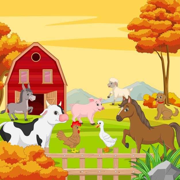 A fazenda puzzle online