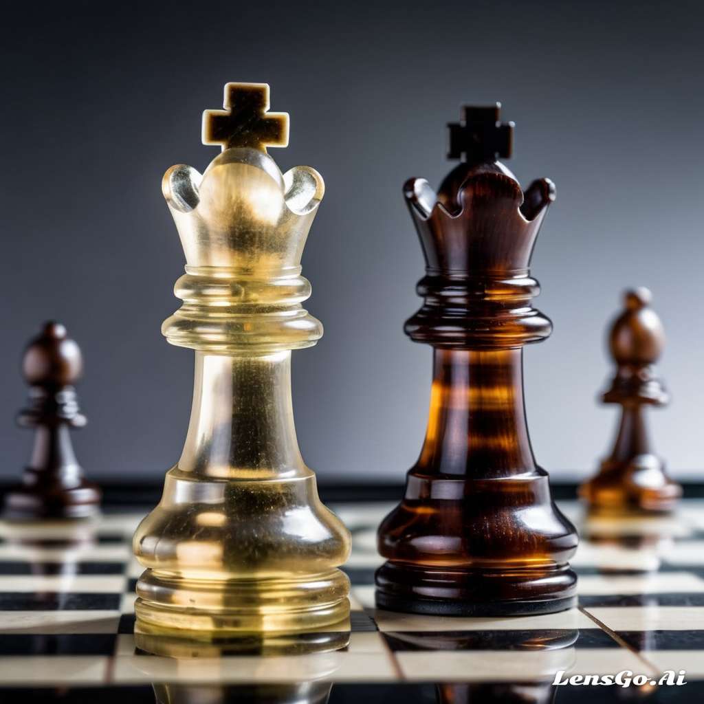 šachová figurka král online puzzle