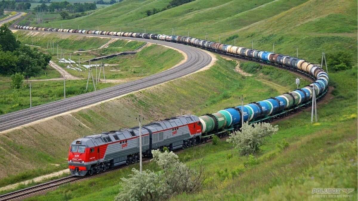 Russische Eisenbahnen Online-Puzzle