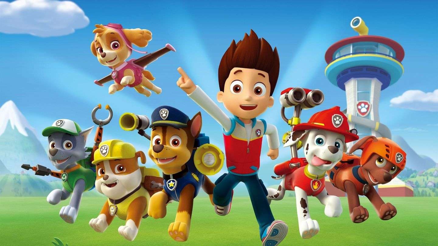 Paw Patrol puzzle online from photo