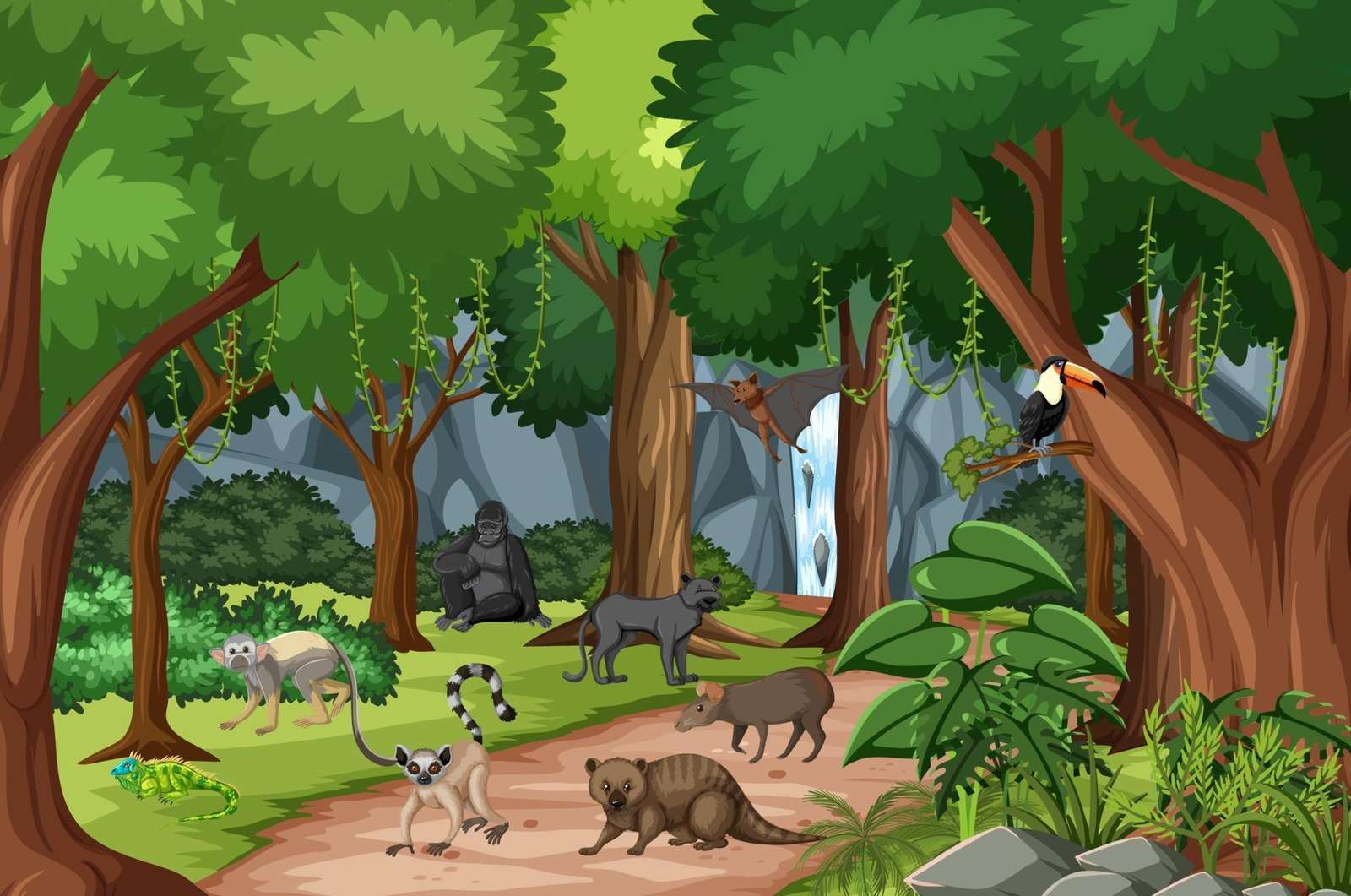 ECOSYSTEMS puzzle online from photo