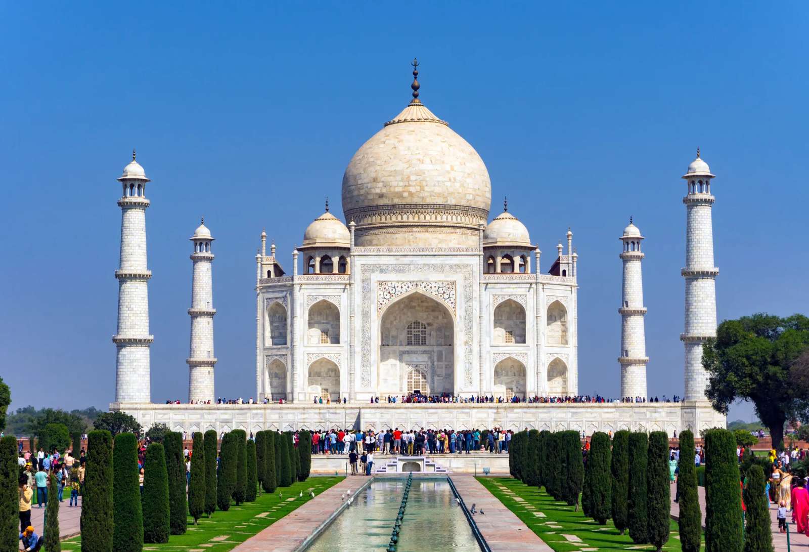 Taj Mahal puzzle online din fotografie