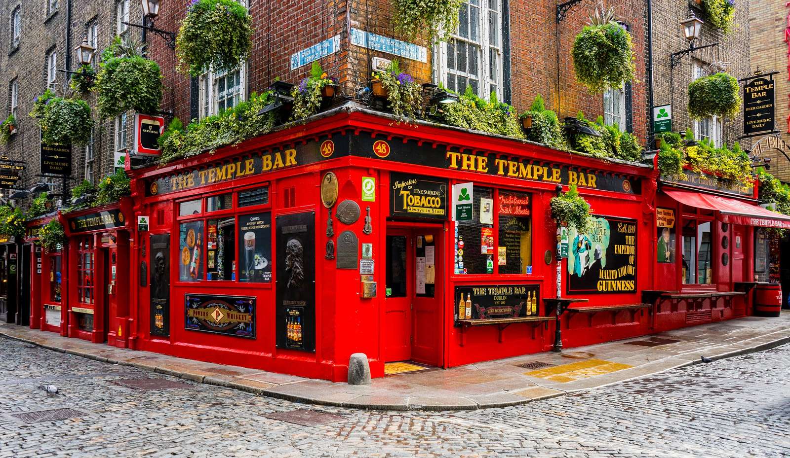 Το Temple Bar παζλ online από φωτογραφία