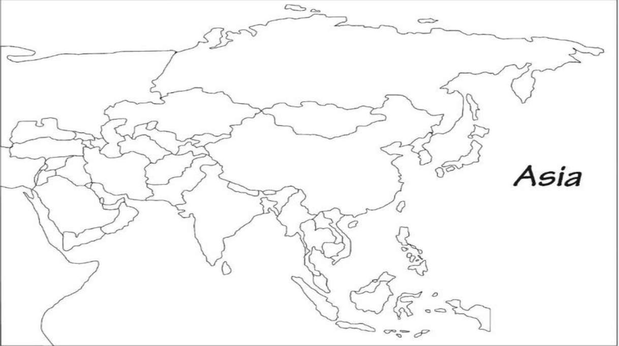 Közel-Kelet/Ázsia online puzzle