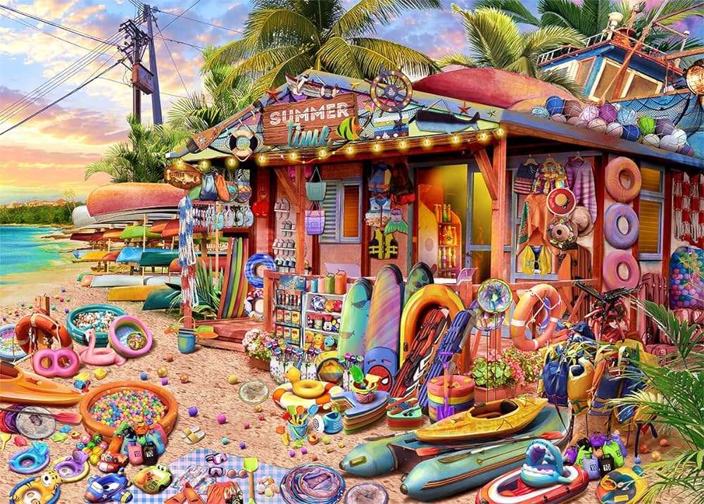 BEACH PUZZLE puzzle online from photo