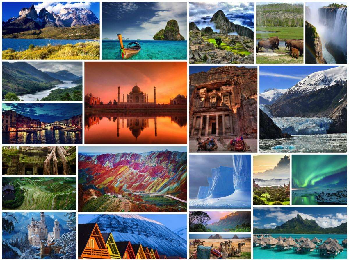 Schöne Orte Online-Puzzle vom Foto