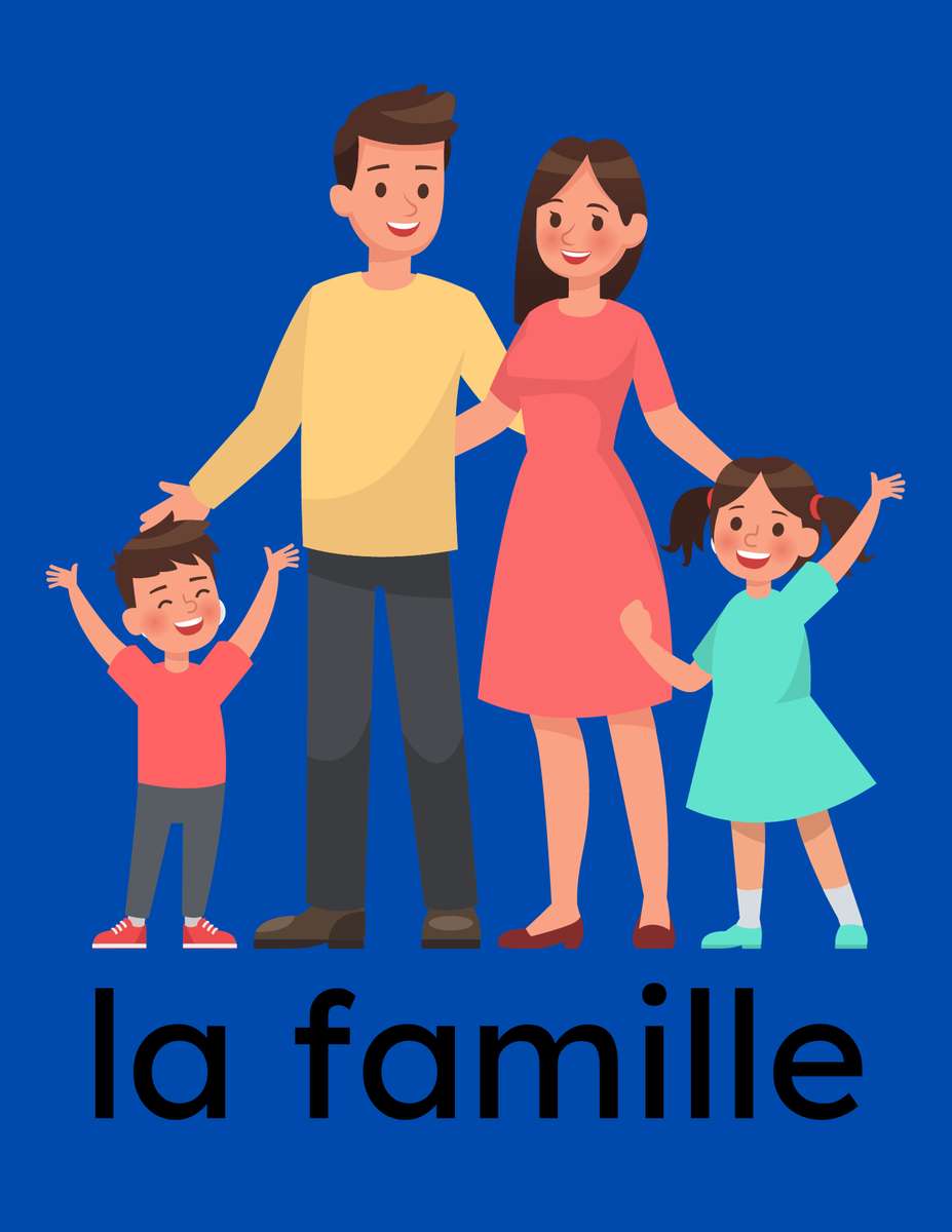 La Famille puzzle online fotóról