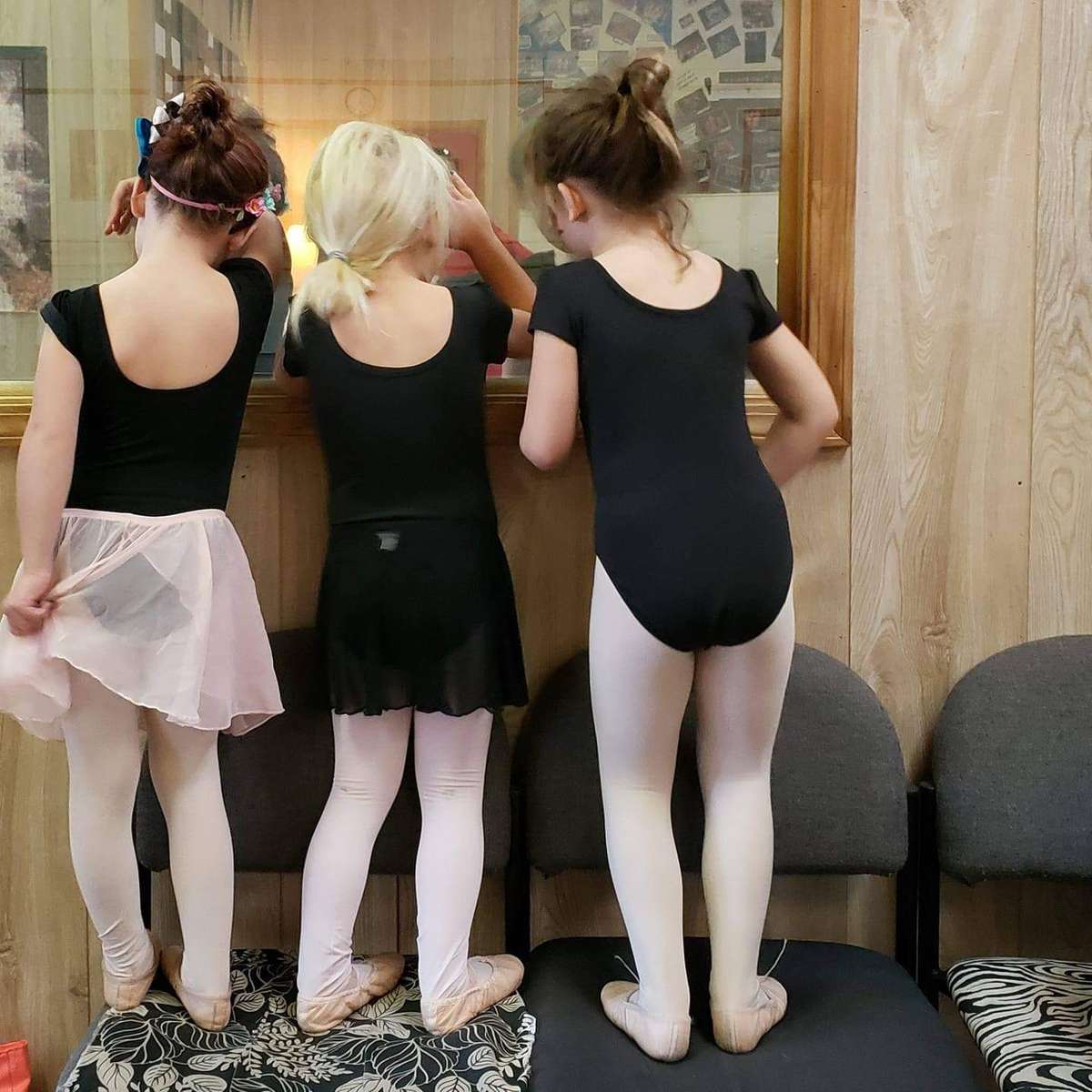 Dans klass pussel online från foto