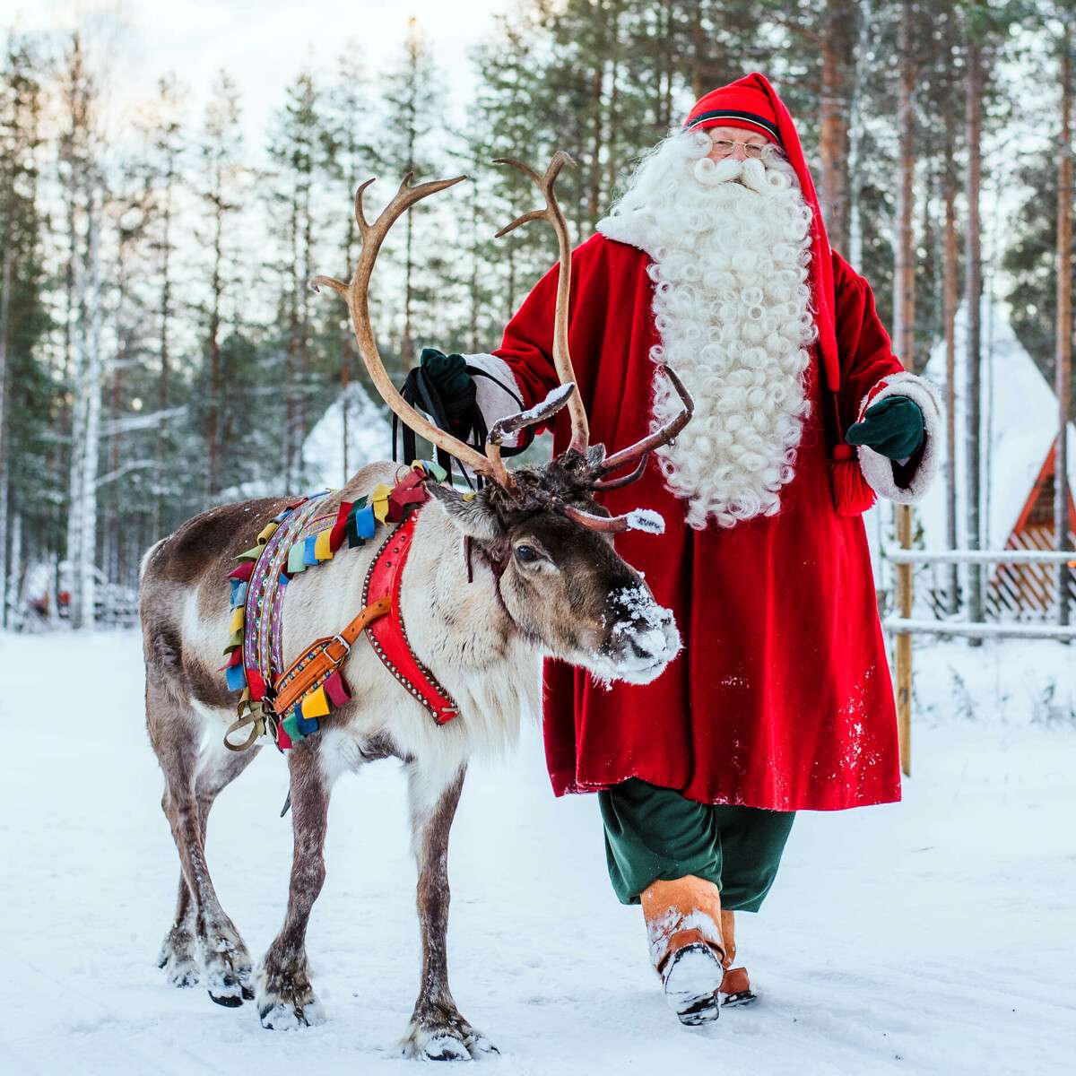 jultomten pussel online från foto