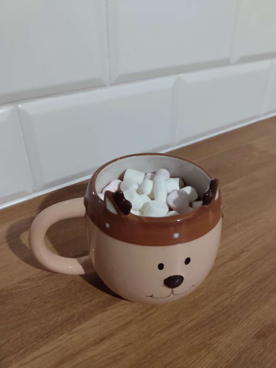 Cacao con marshmallow puzzle online