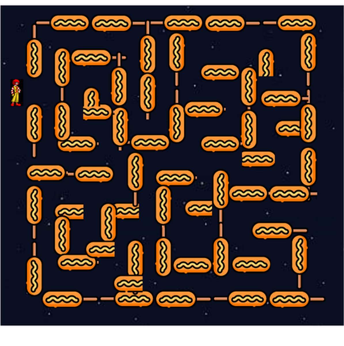ronald mcdonald puzzle online fotóról
