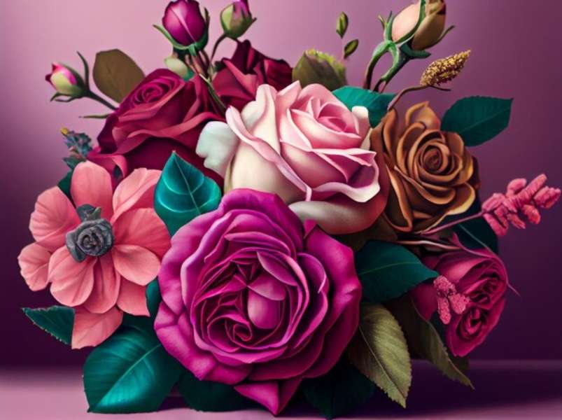 the most beautiful flower online puzzle