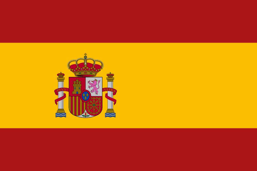 スペインの旗 写真からオンラインパズル