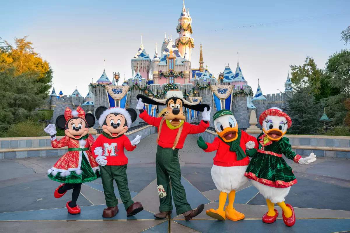 Disneyland puzzle online da foto