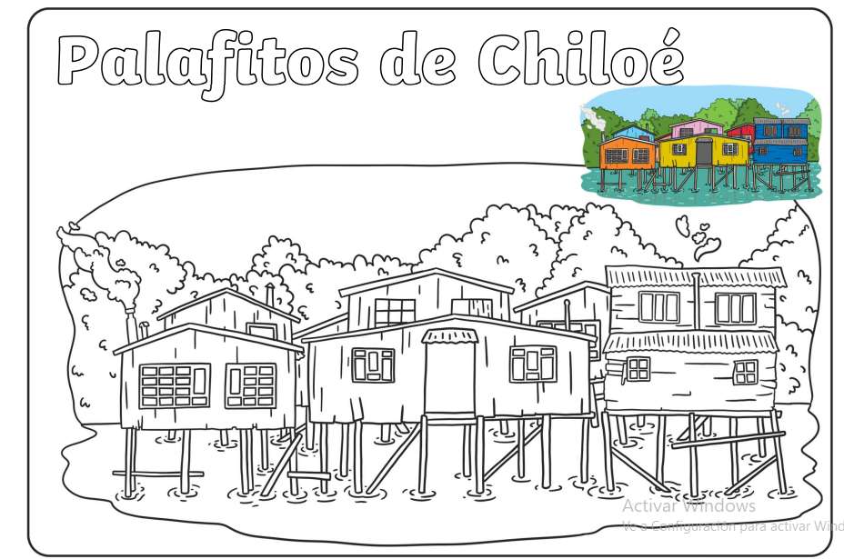 Palafitos de Chile Online-Puzzle