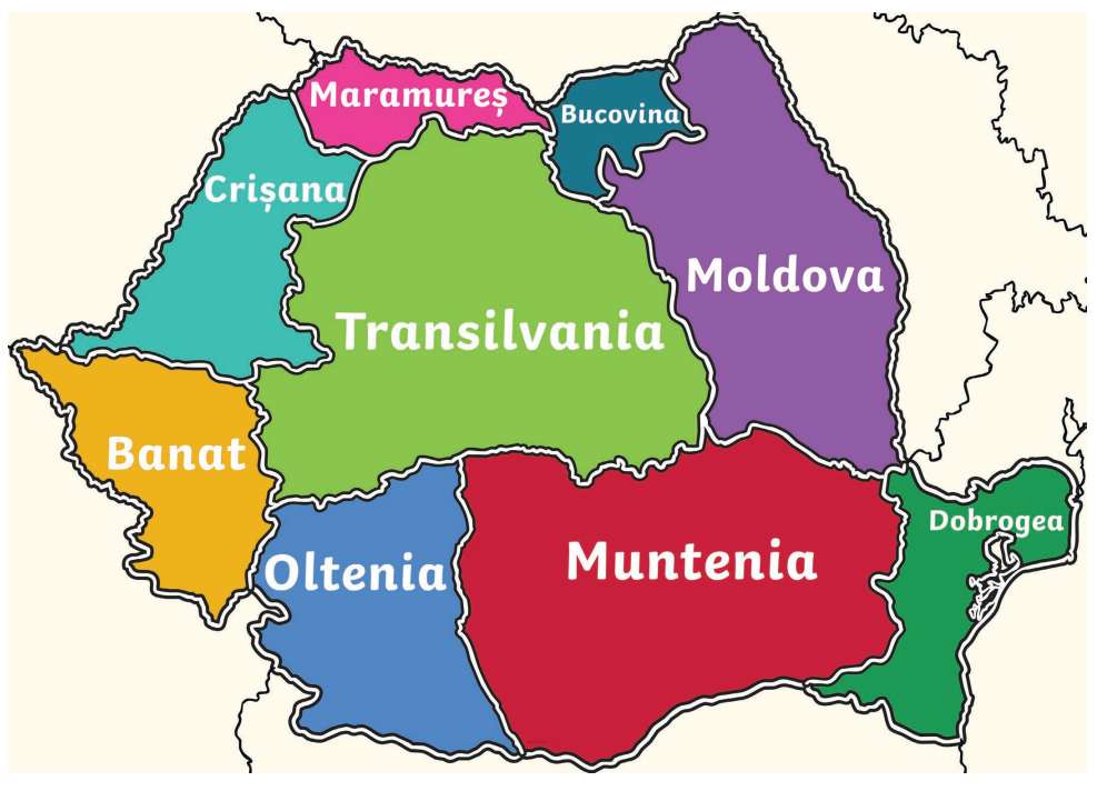 Harta Romaniei puzzle online