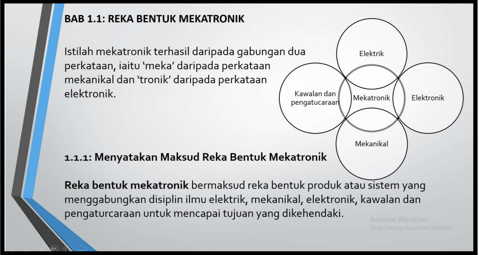 Maksud Reka Bentuk Mekatronik puzzle online from photo