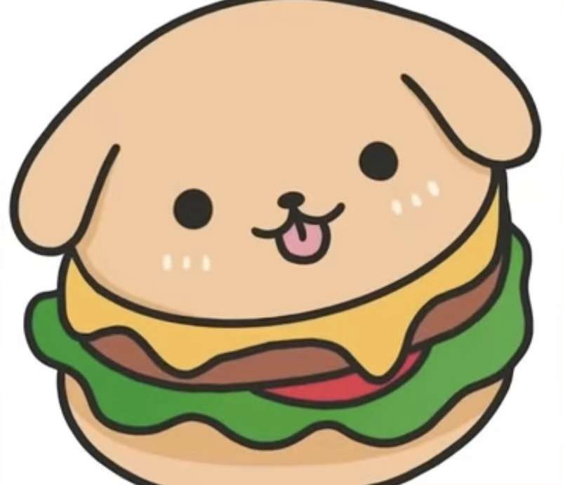 perro hamburguesa rompecabezas en línea