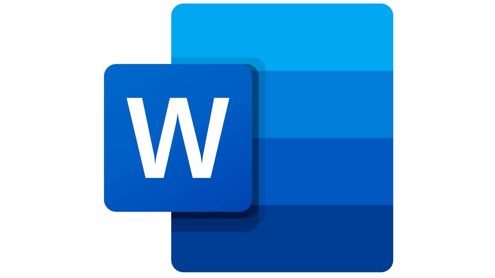 Logo MS Word online puzzle
