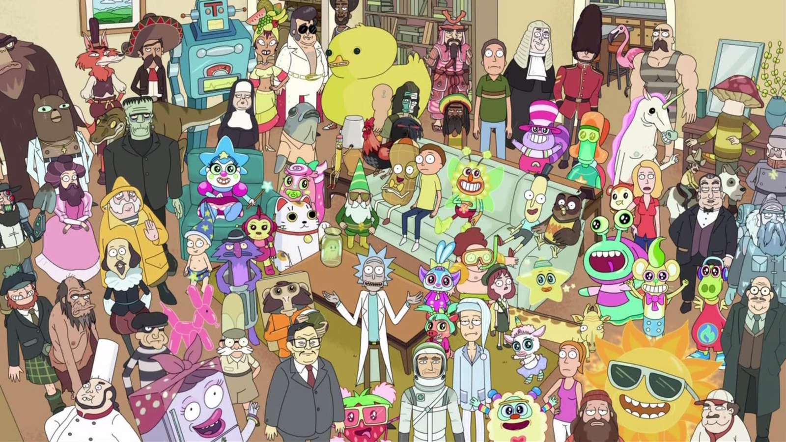 Total Rickall puzzle online from photo