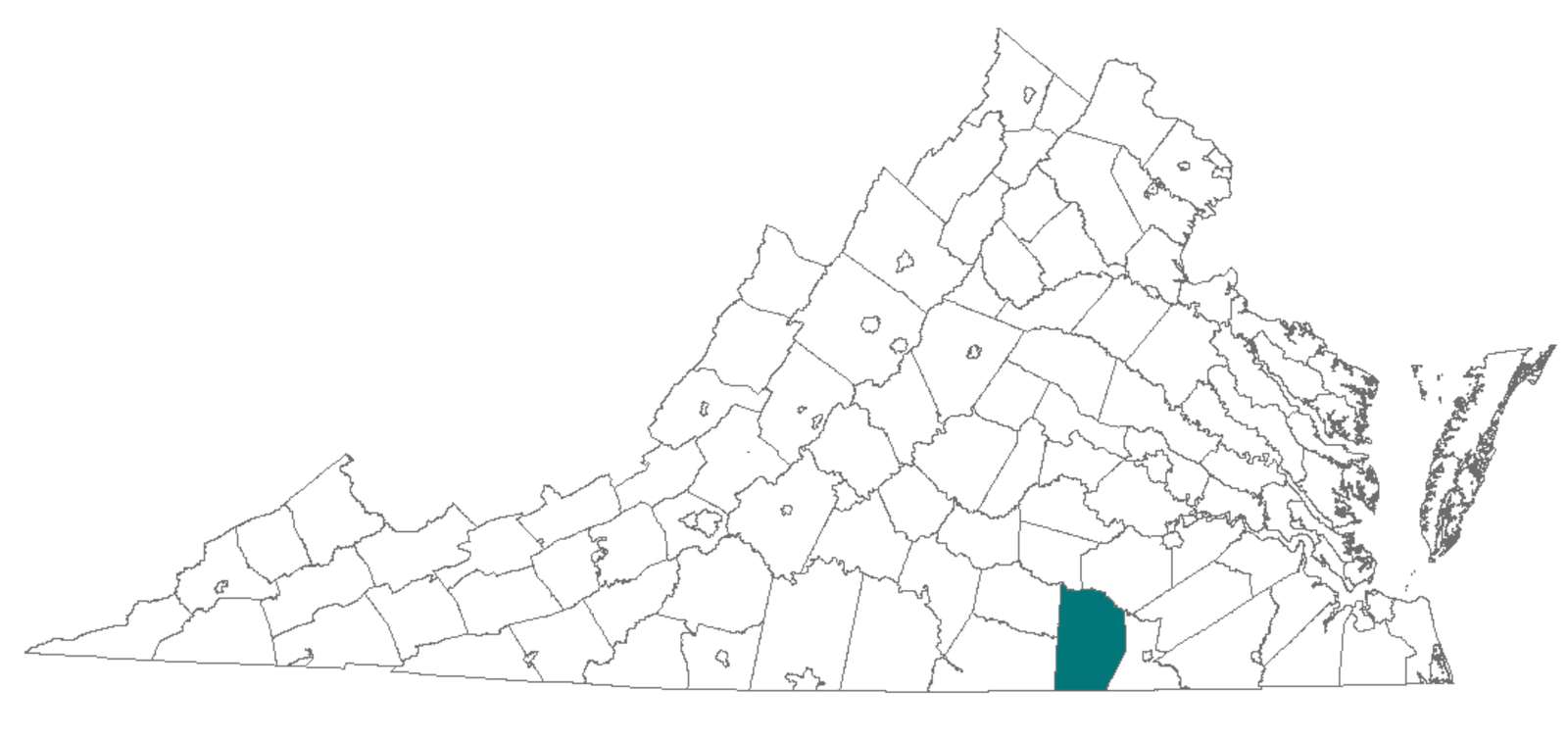 Brunswick megye, Virginia online puzzle