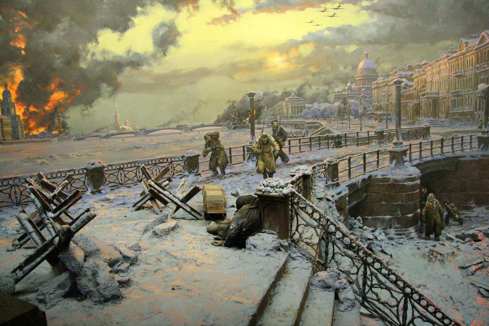 Блокада Ленинграда 1941-1944 год онлайн-пазл