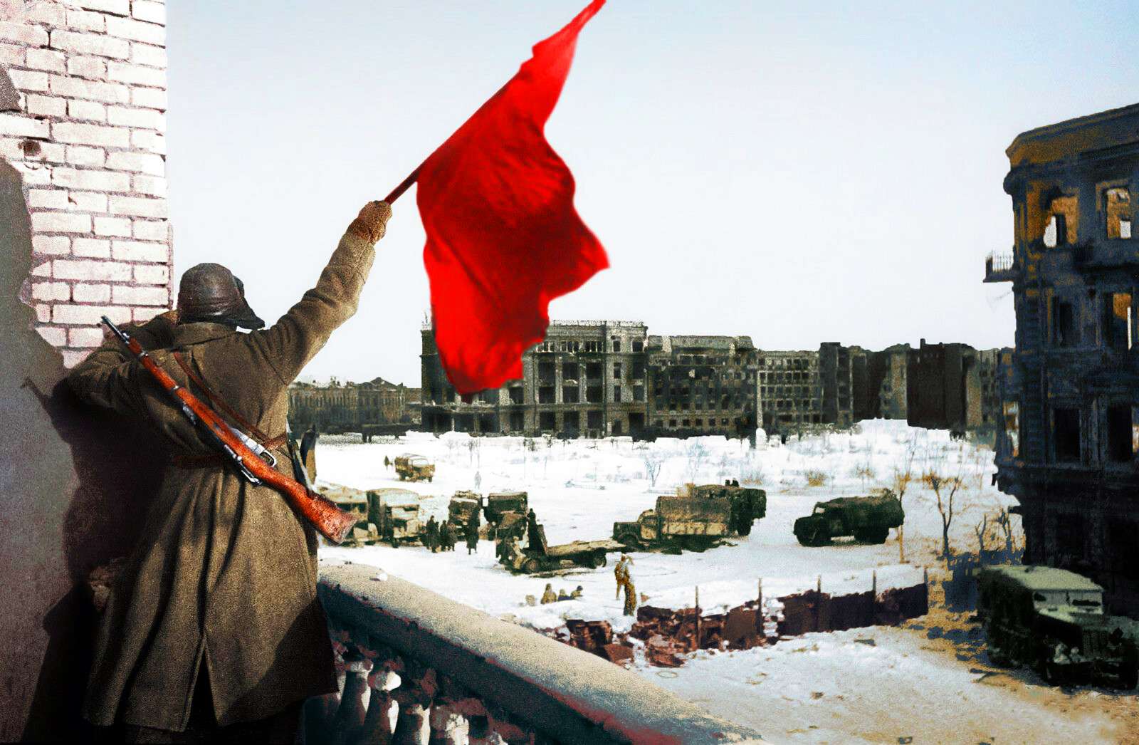 Slaget vid Stalingrad 1942 - 1943 Pussel online