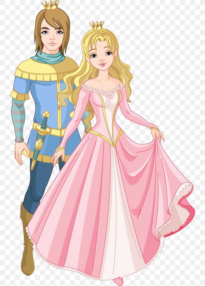 Принцеса і принц скласти пазл онлайн з фото