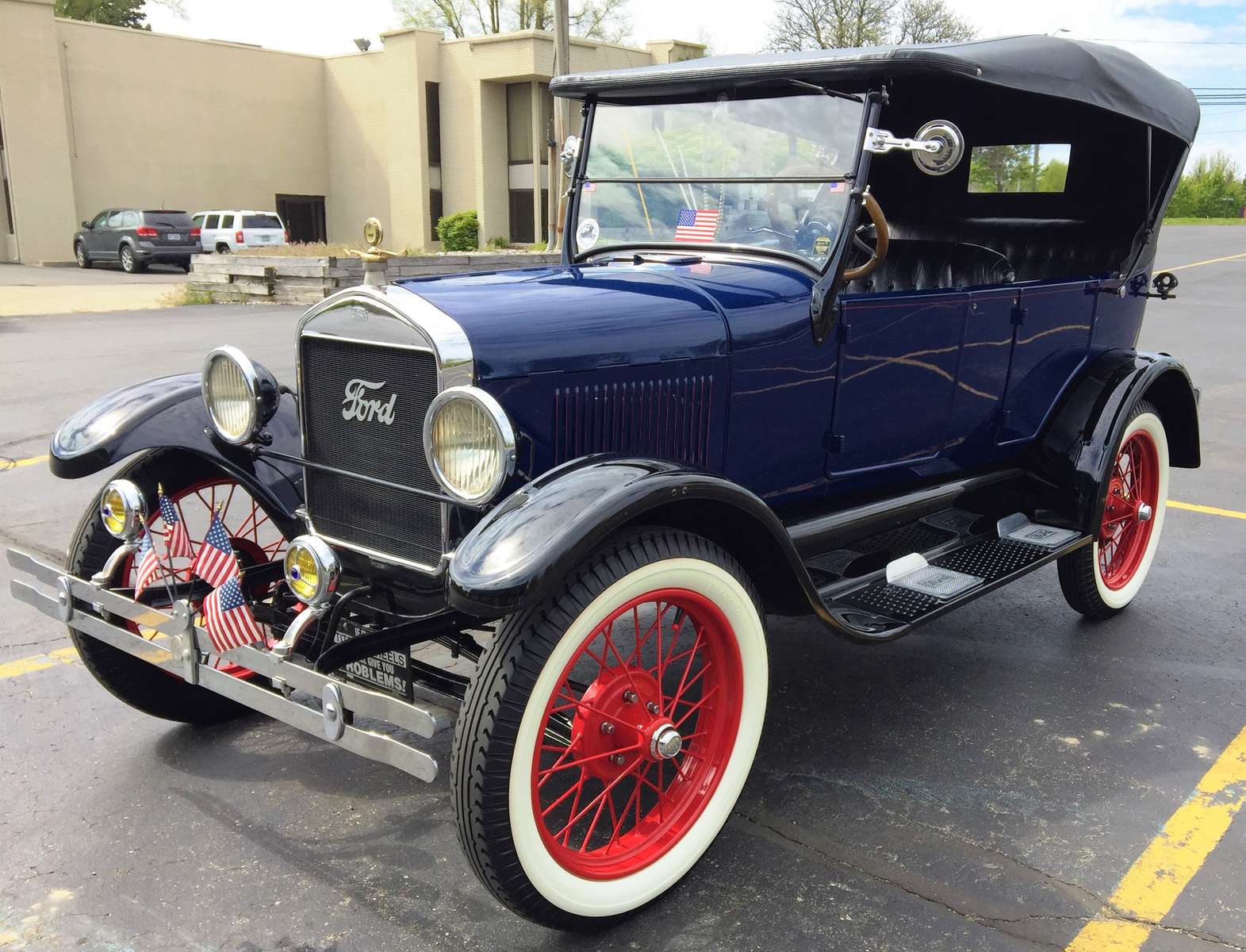 1927 Ford puzzle online from photo