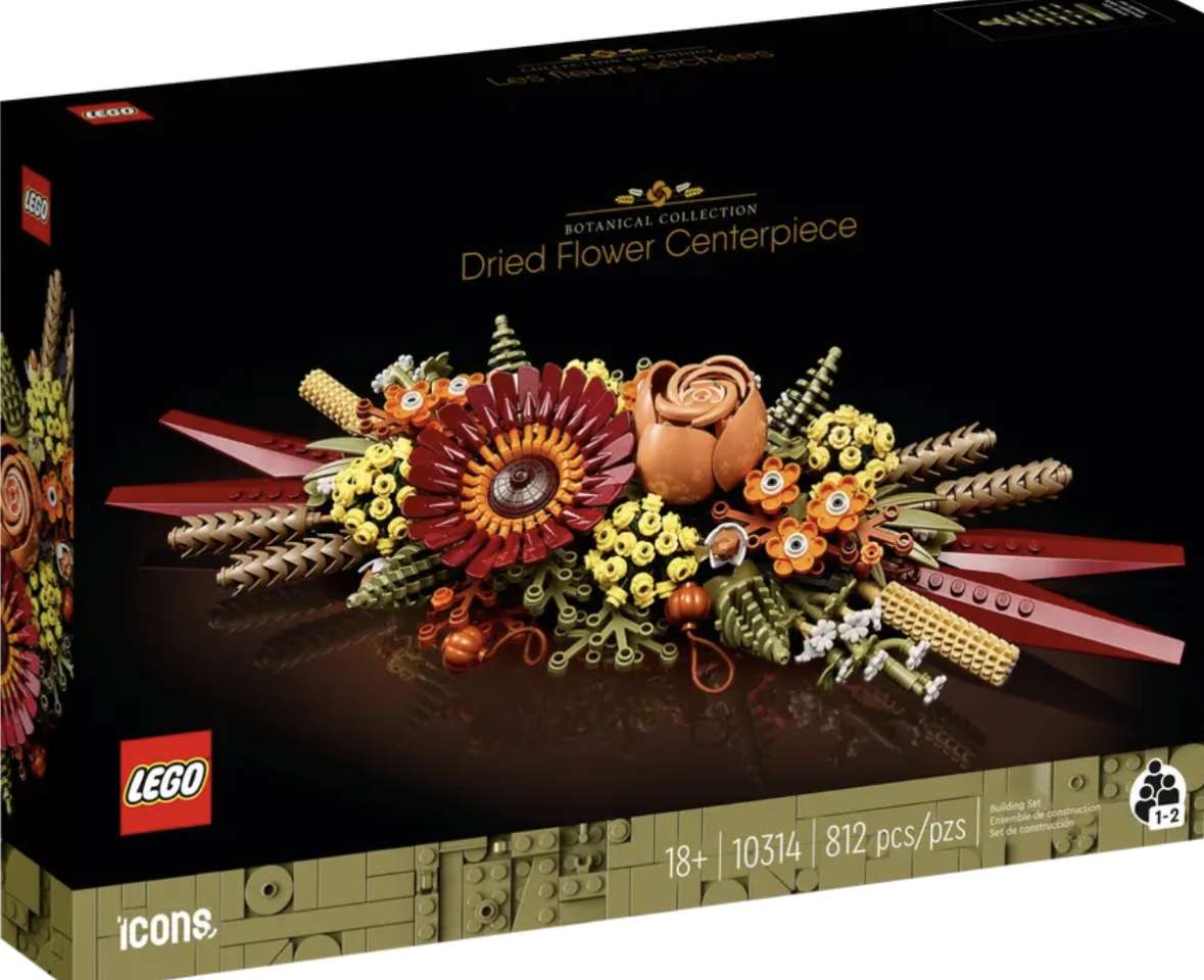 Lego floral puzzle online from photo
