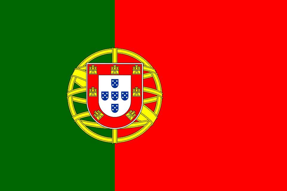 Portugalská vlajka puzzle online z fotografie