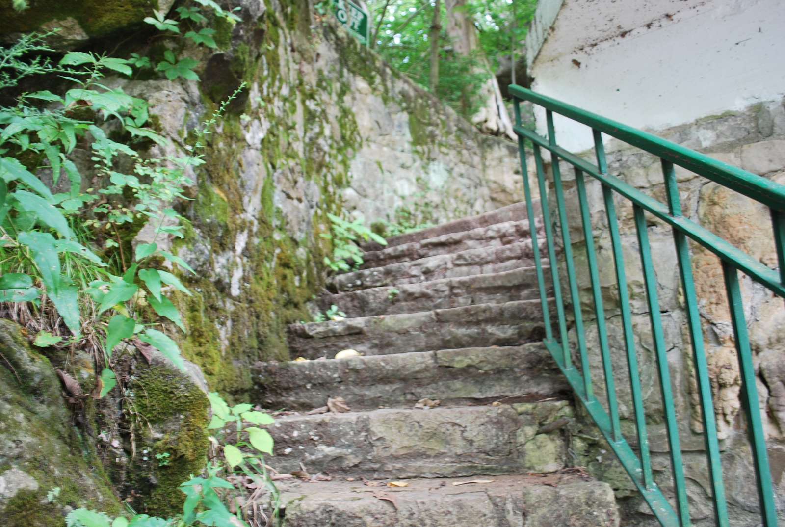 Treppe in der Dunbar Cave Online-Puzzle