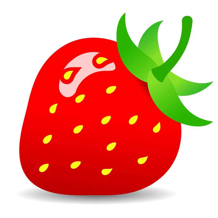 Obrázek jahody online puzzle