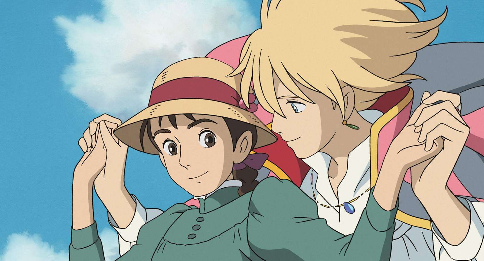 Howl's moving castle puzzle en ligne à partir d'une photo