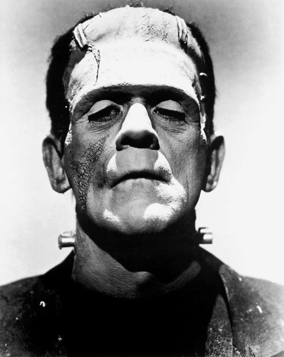 Frankenstein pussel online från foto