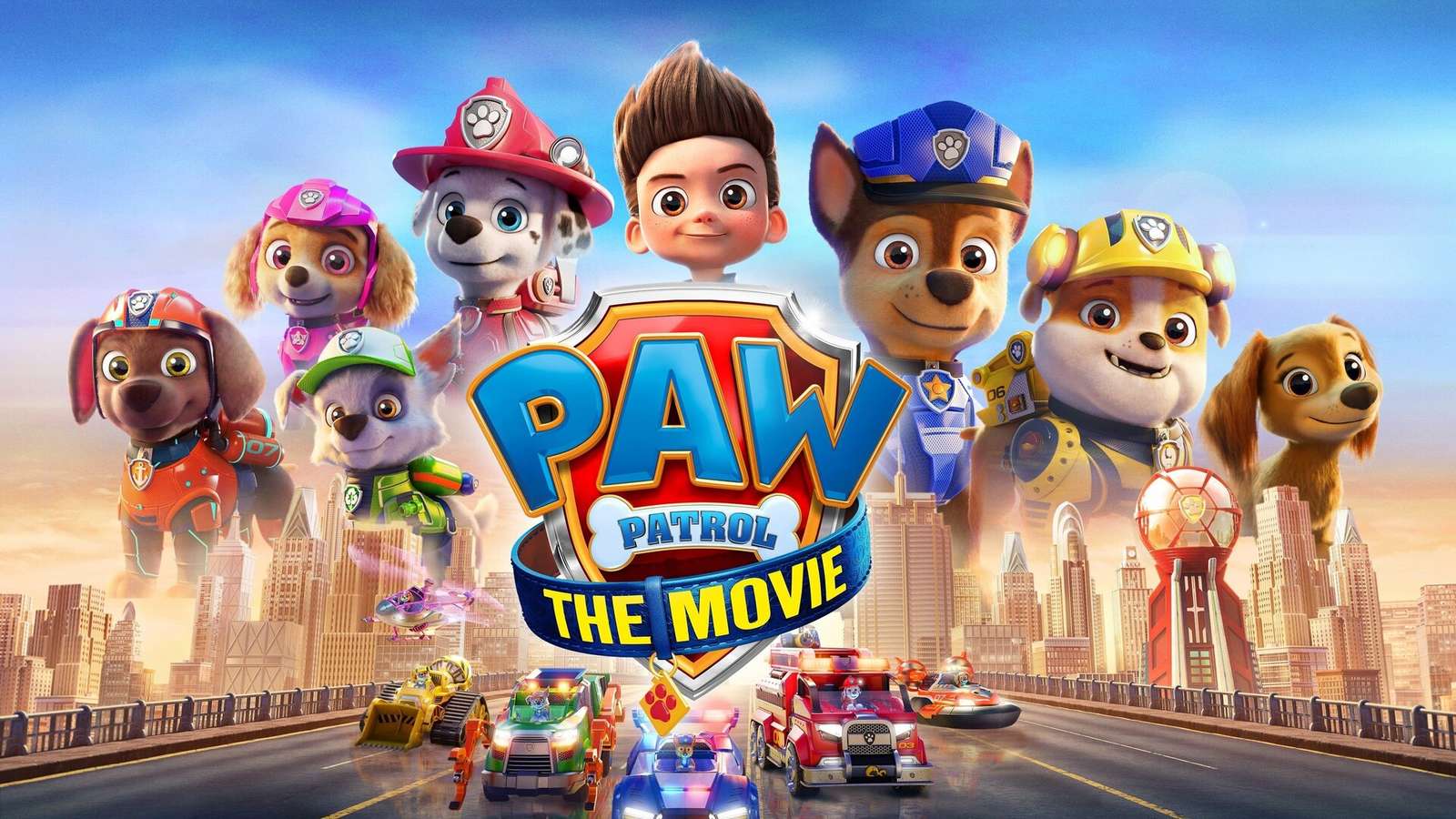 Paw Patrol-Kinofilm Online-Puzzle