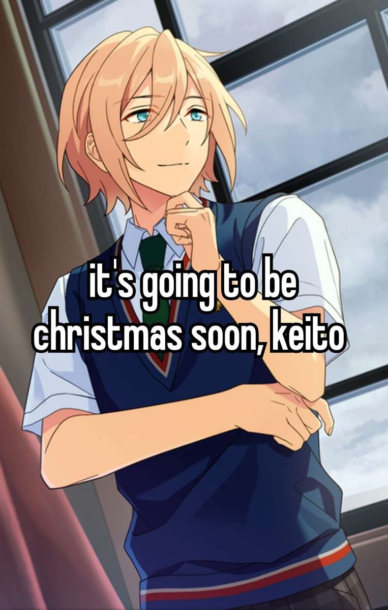 Bald ist Weihnachten, Keito. Online-Puzzle