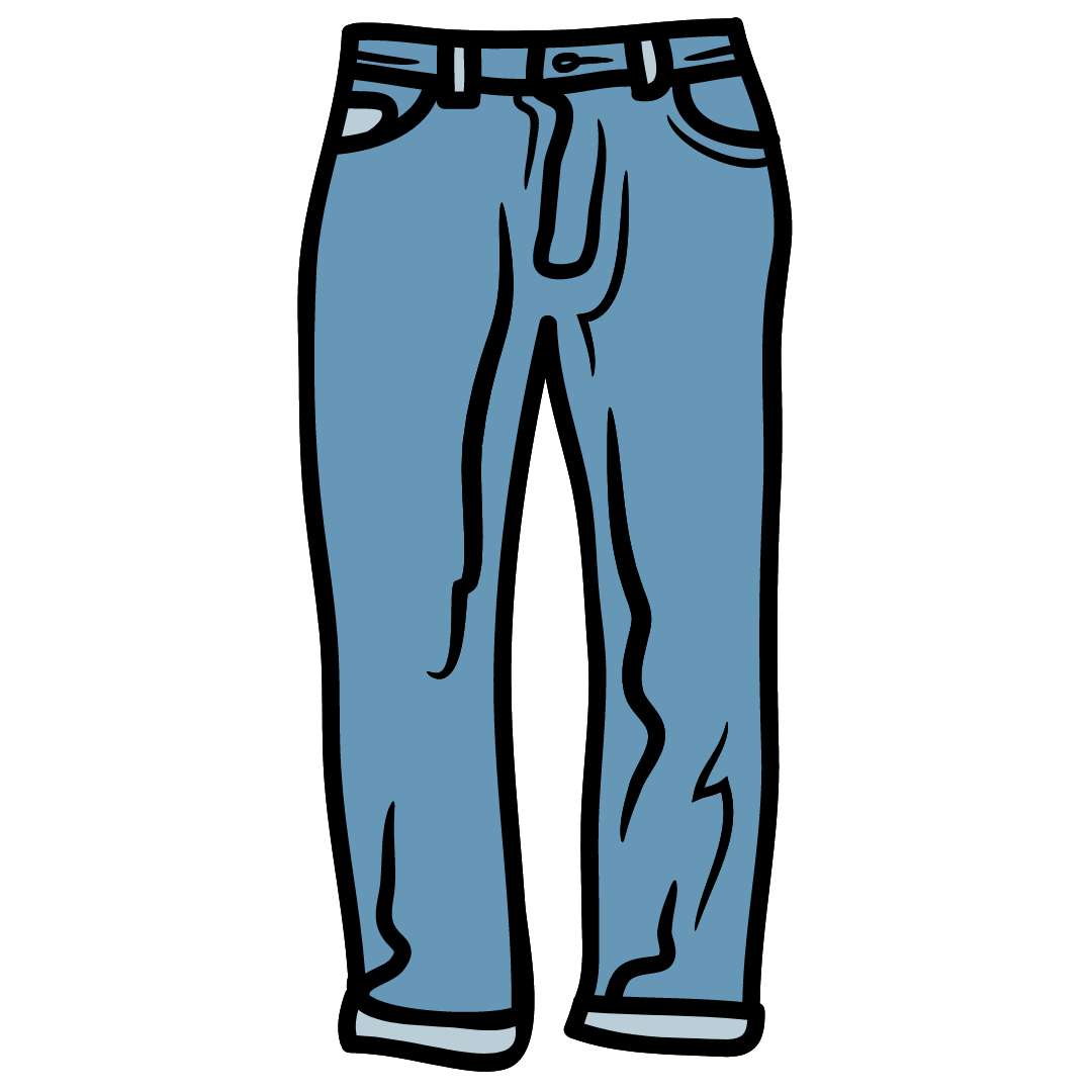 Blauwe spijkerbroek online puzzel