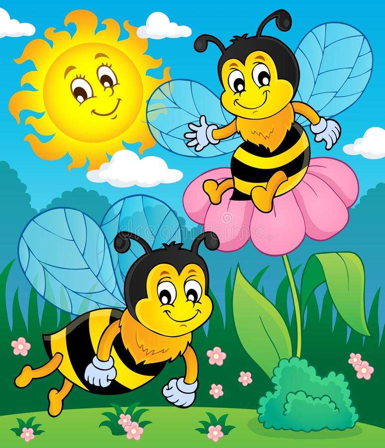 Mayská včela puzzle online z fotografie