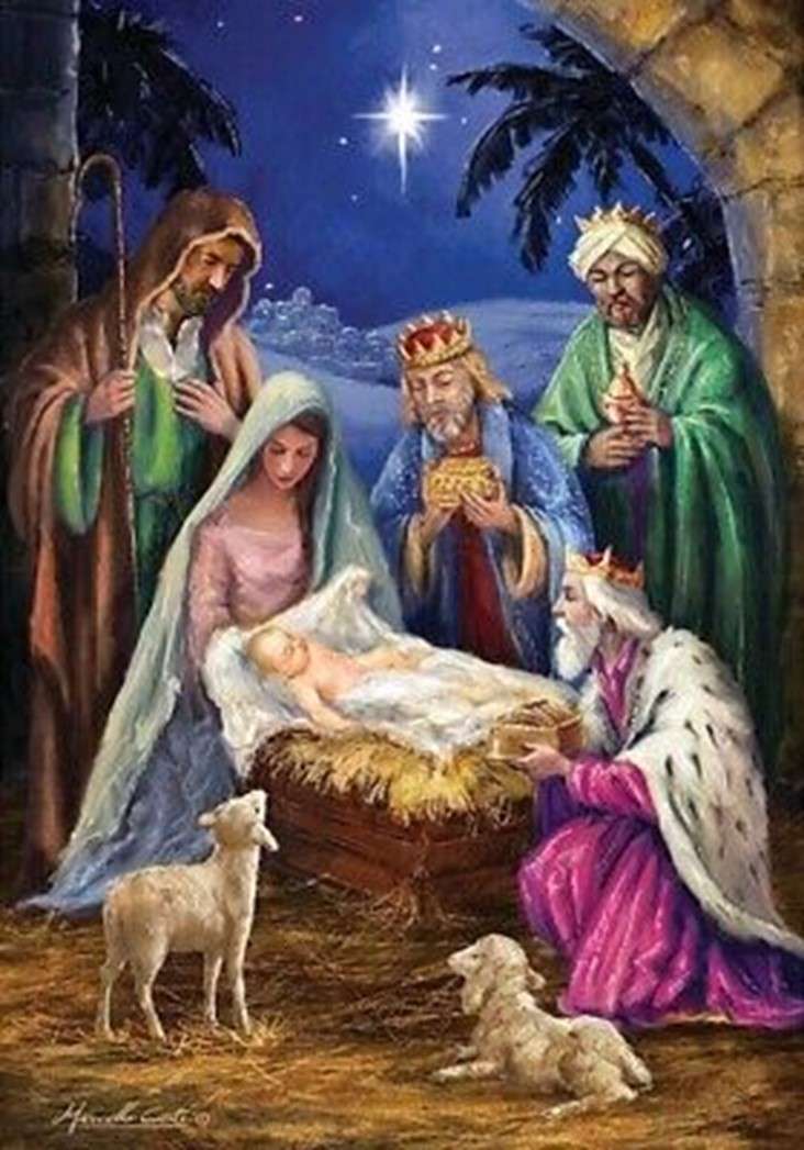 Рождество Христово онлайн пъзел от снимка