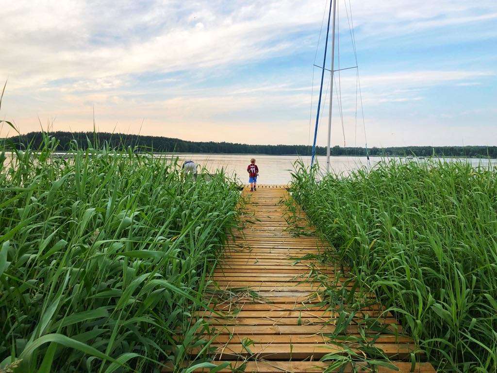 Mazury lake district puzzle online from photo