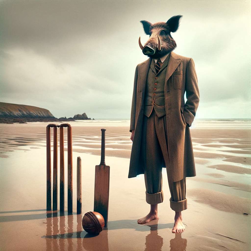 Kančí kriket puzzle online z fotografie