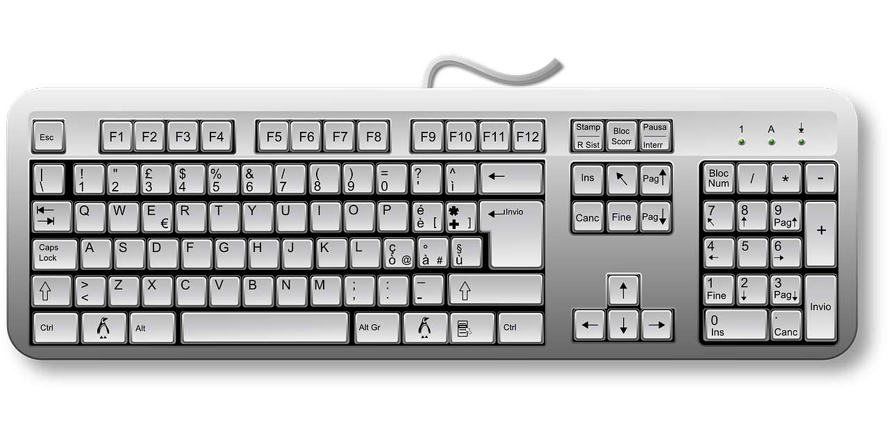 tangentbord pussel online från foto